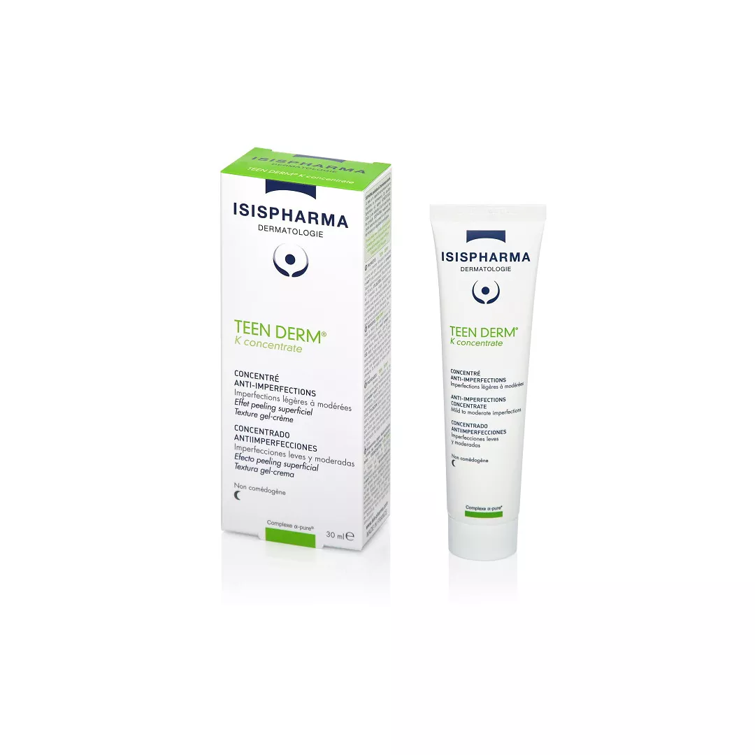 Ser concentrat imperfectiuni Teen Derm K Concentrate, 30 ml, Isispharma, [],farmaciabajan.ro