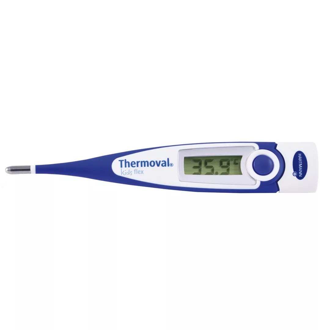 Termometru digital cu timp scurt de masurare si cap flexibil Thermoval kids flex, Hartmann, [],farmaciabajan.ro