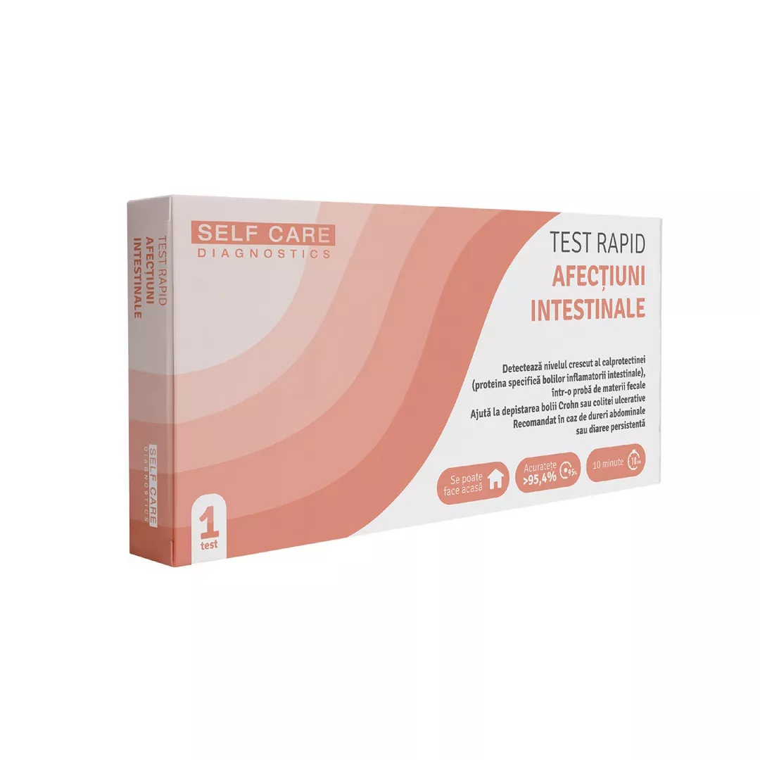 Test rapid afectiuni intestinale, 1 bucata, Veda Lab, [],farmaciabajan.ro