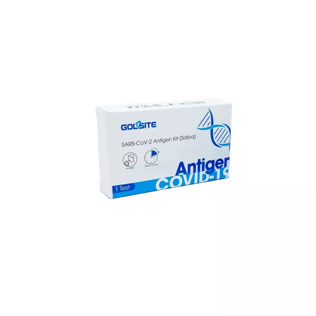 Test rapid antigen Saliva COVID19 SARS-COV 2, 1 bucata, Goldsite, [],farmaciabajan.ro