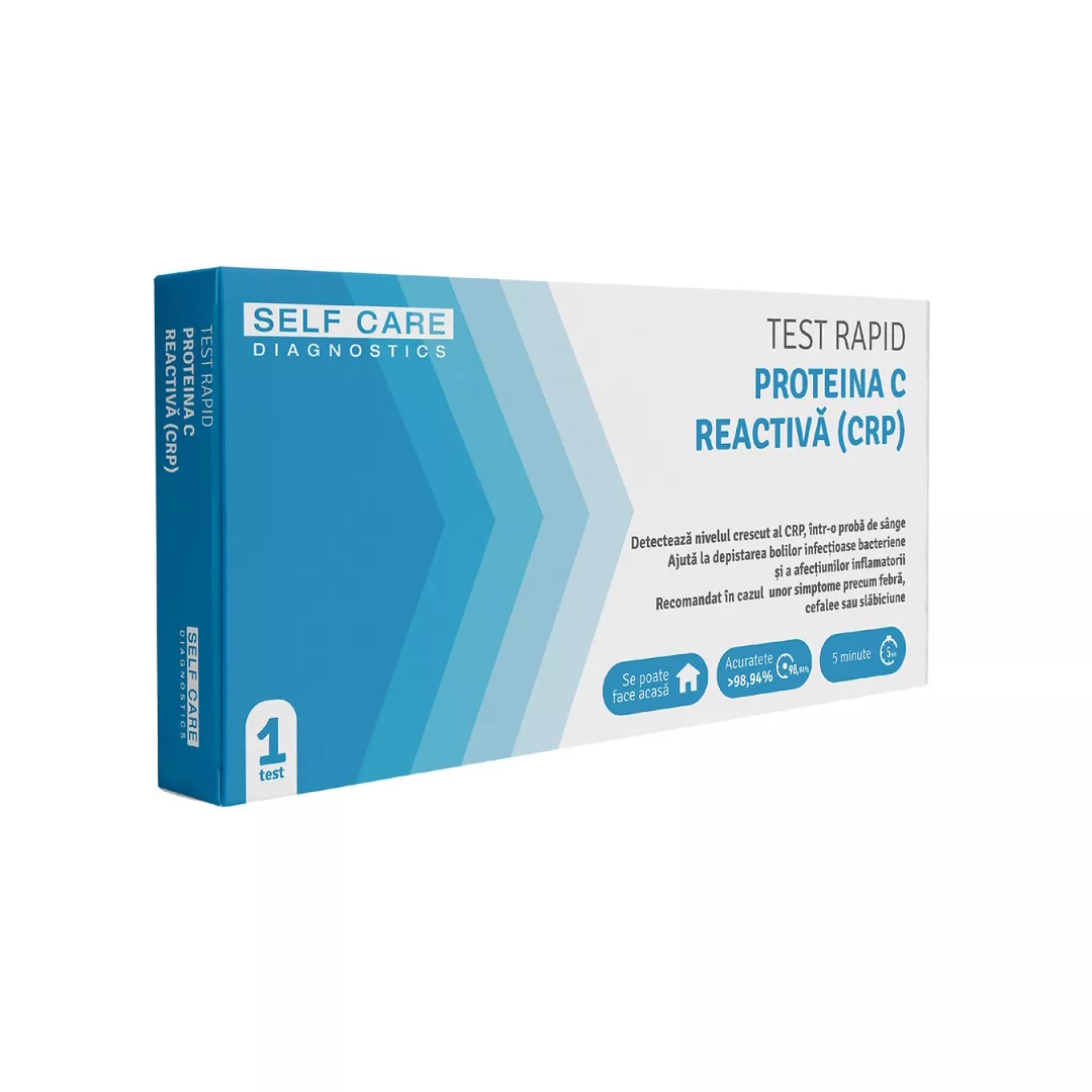 Test rapid proteina C reactiva, 1 bucata, Veda Lab, [],farmaciabajan.ro