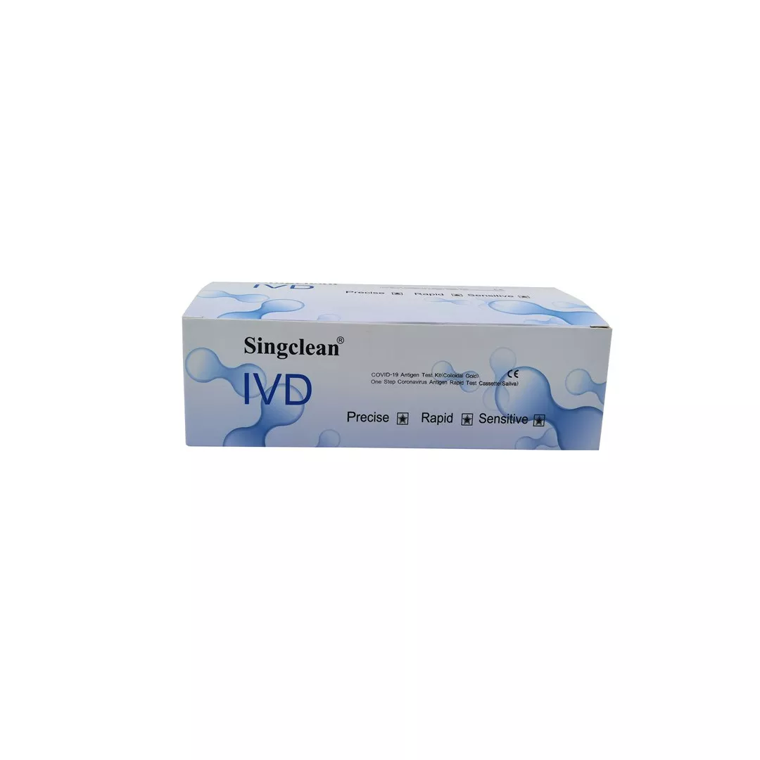 Test saliva rapid antigen COVID 19, 1 bucata, Singclean, [],farmaciabajan.ro