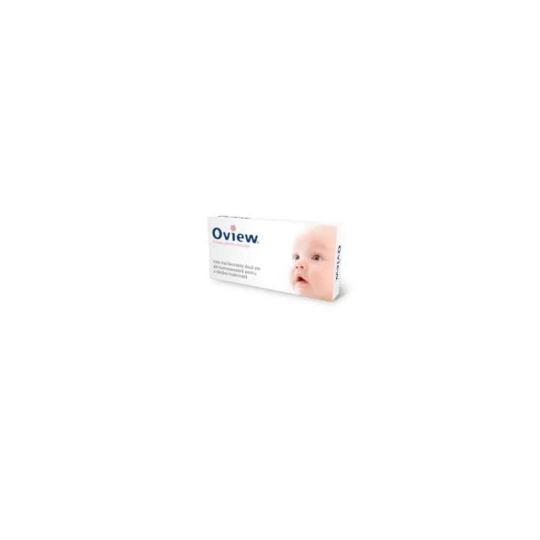 Teste ovulatie Oview, 5 bucati, Blue Cross, [],farmaciabajan.ro