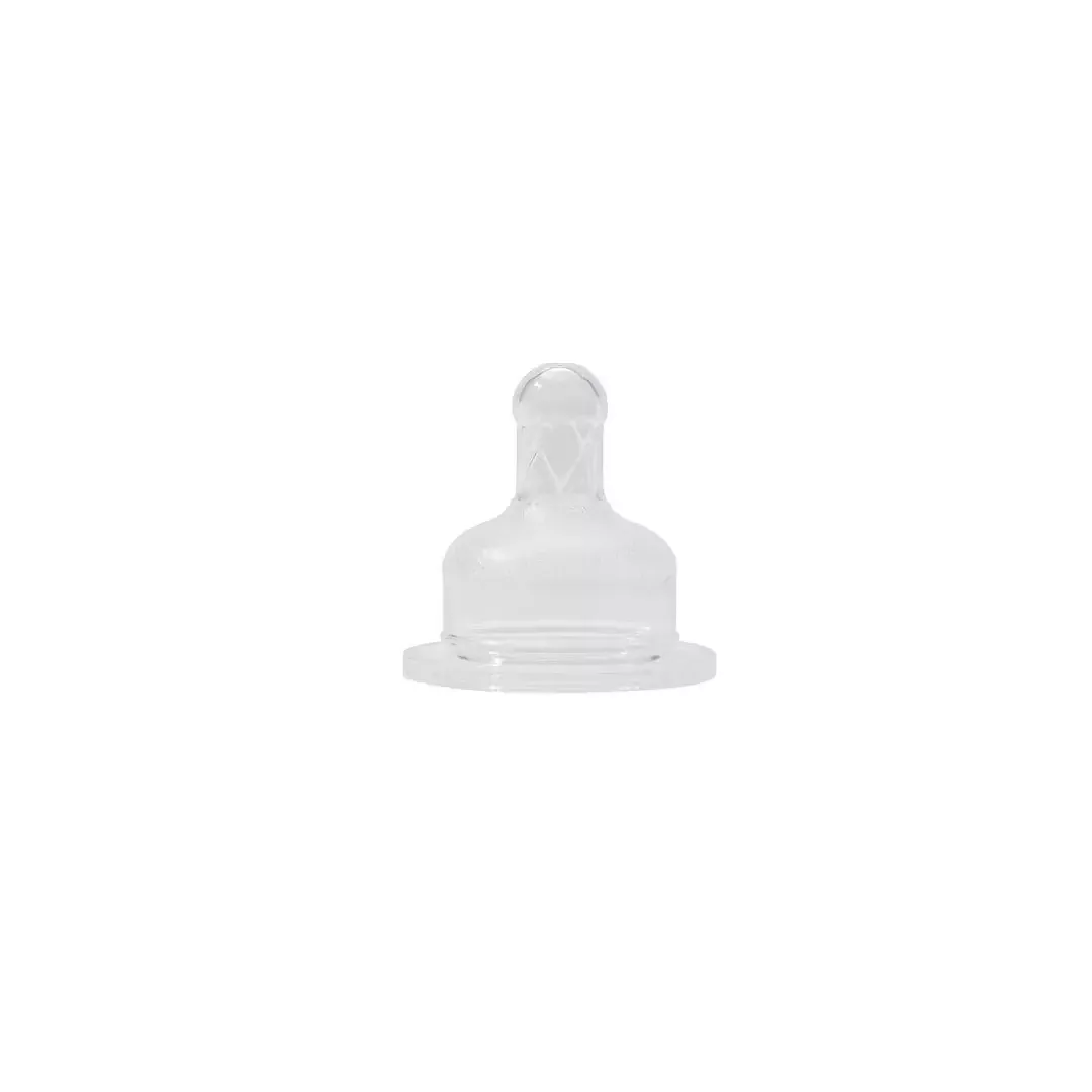 Tetina din silicon pentru lapte Natural Soft, 0 - 24 luni, 14221, 2 bucati, Baby Nova, [],farmaciabajan.ro