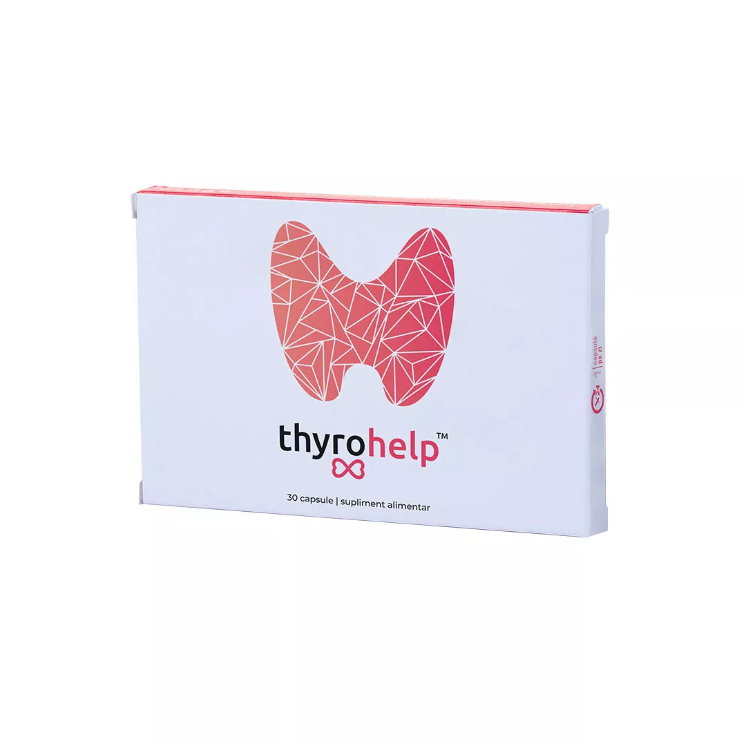 Thyrohelp, 30 capsule, NaturPharma, [],farmaciabajan.ro