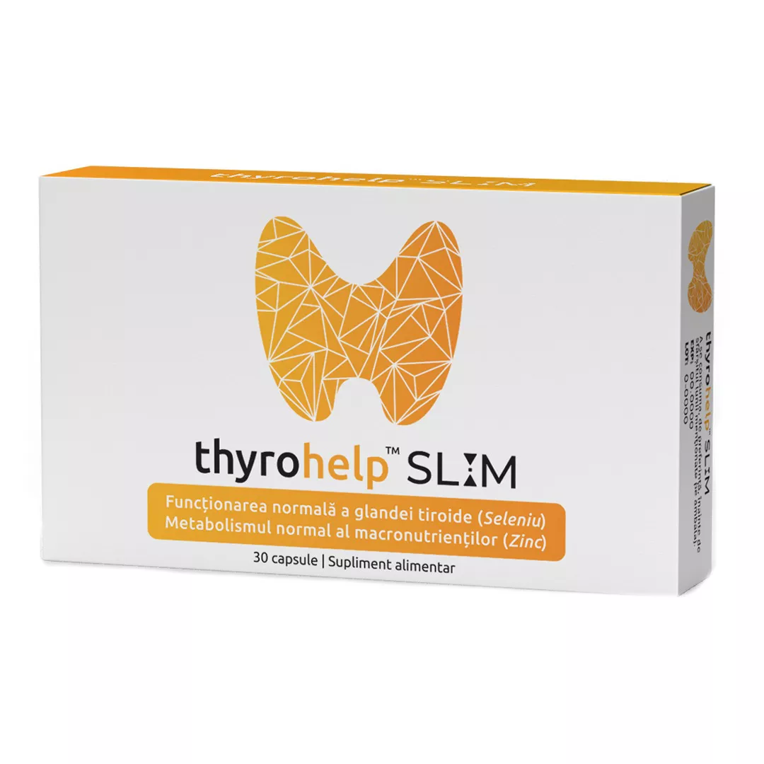 Thyrohelp Slim, 30 capsule, Naturpharma, [],farmaciabajan.ro
