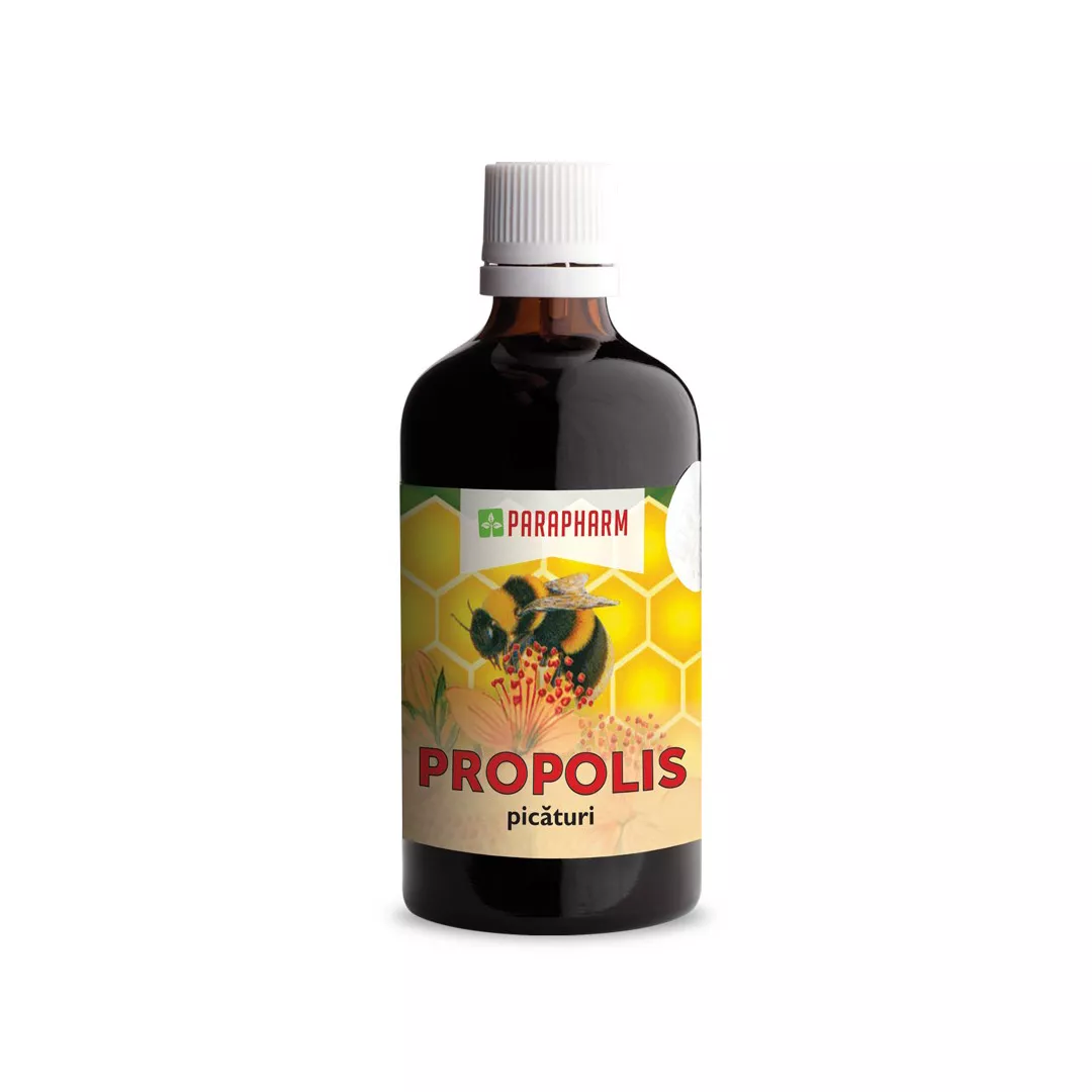 Propolis tinctura, 30 ml, Parapharm, [],https:farmaciabajan.ro