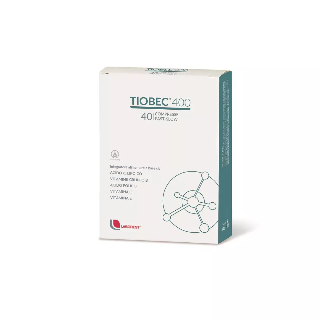 Tiobec 400, 40 comprimate, Laborest Italia, [],farmaciabajan.ro