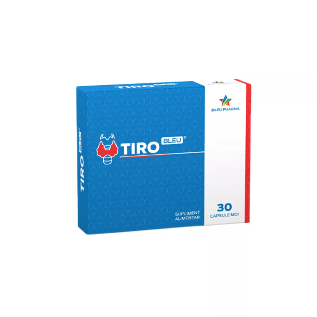 Tirobleu, 30 comprimate, Bleu Pharma, [],farmaciabajan.ro