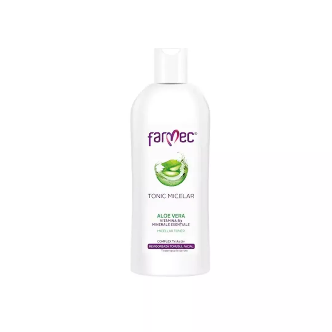 Tonic micelar fara alcool, 150 ml, Farmec, [],farmaciabajan.ro