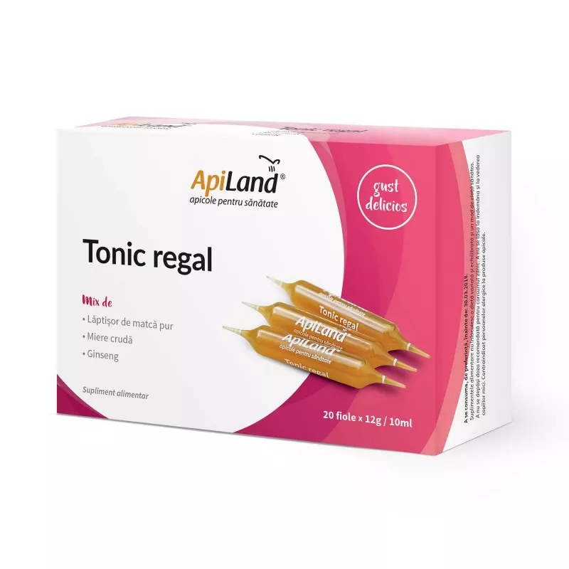 TONIC REGAL 20 fiole - Apiland, [],farmaciabajan.ro