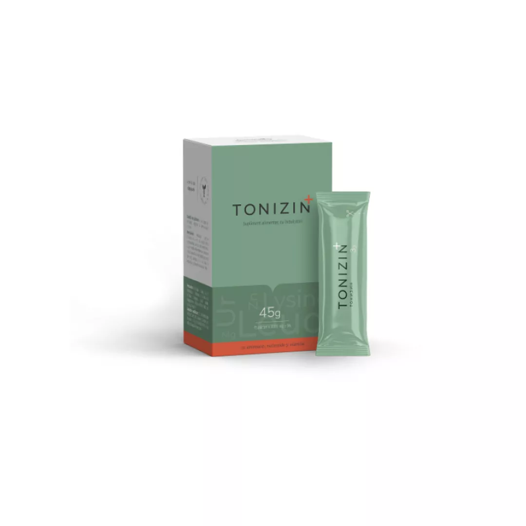 Tonizin cu aminoacizi, nucleotide si vitamine, 15 plicuri, [],farmaciabajan.ro