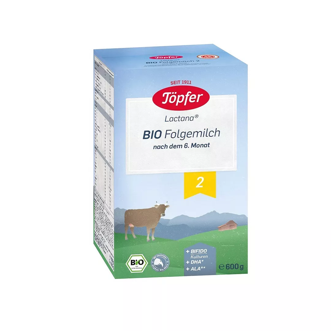 Formula de lapte praf Bio 2, +6 luni, 600 gr, Topfer, [],https:farmaciabajan.ro