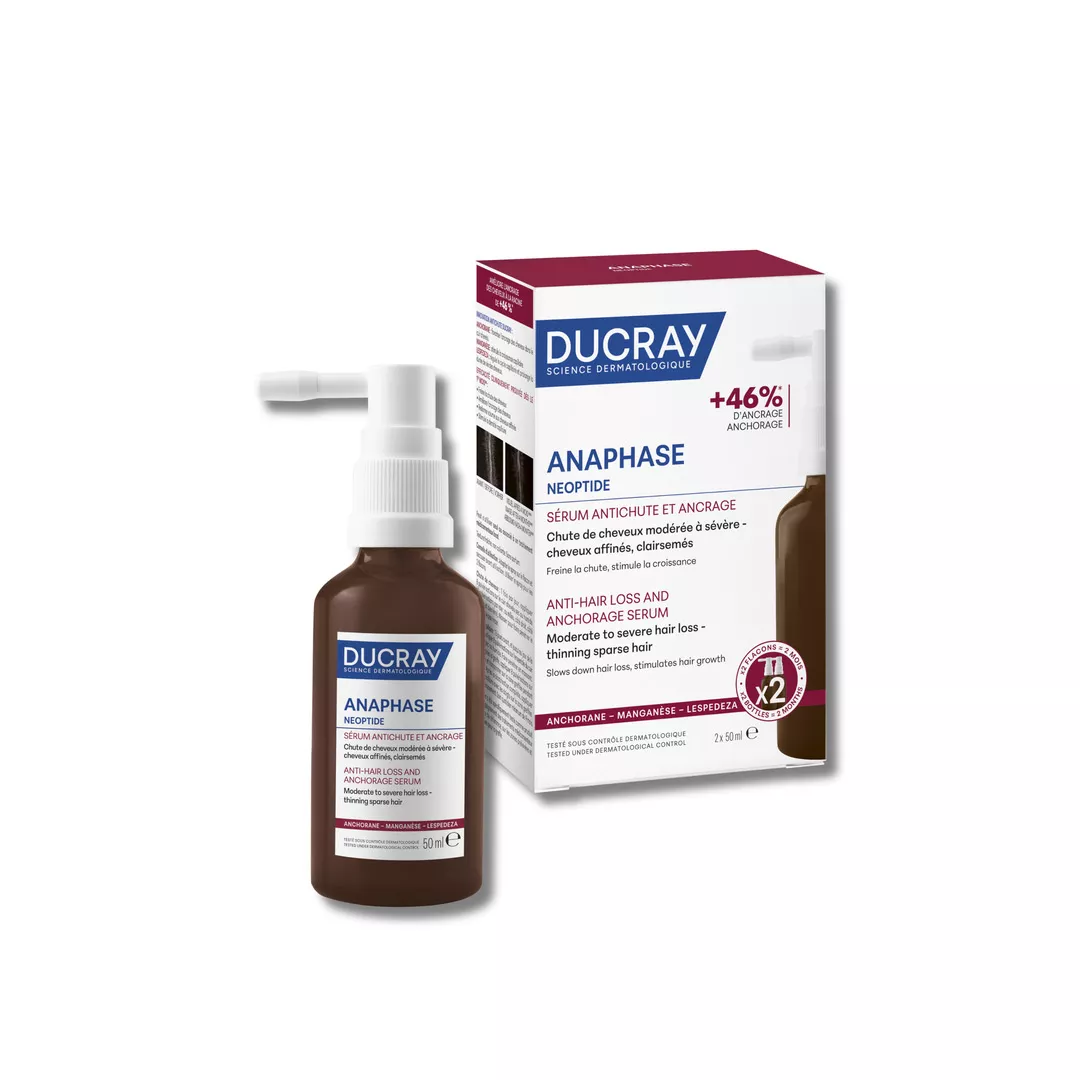 Ser anti-caderea parului si fortifierea radacinilor Anaphase Neoptide, 2 x 50 ml, Ducray, [],farmaciabajan.ro