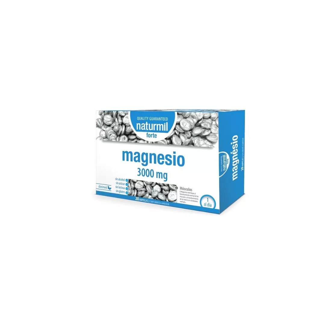 Type nature, magnesium strong 3000 mg, 15 ml x 20 flacoane, [],farmaciabajan.ro