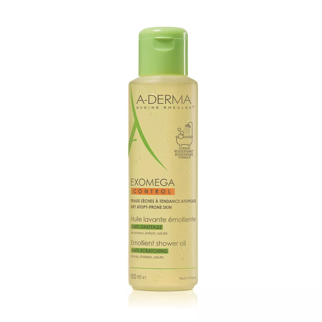 Ulei de dus Exomega Control, 500 ml, A-Derma, [],farmaciabajan.ro