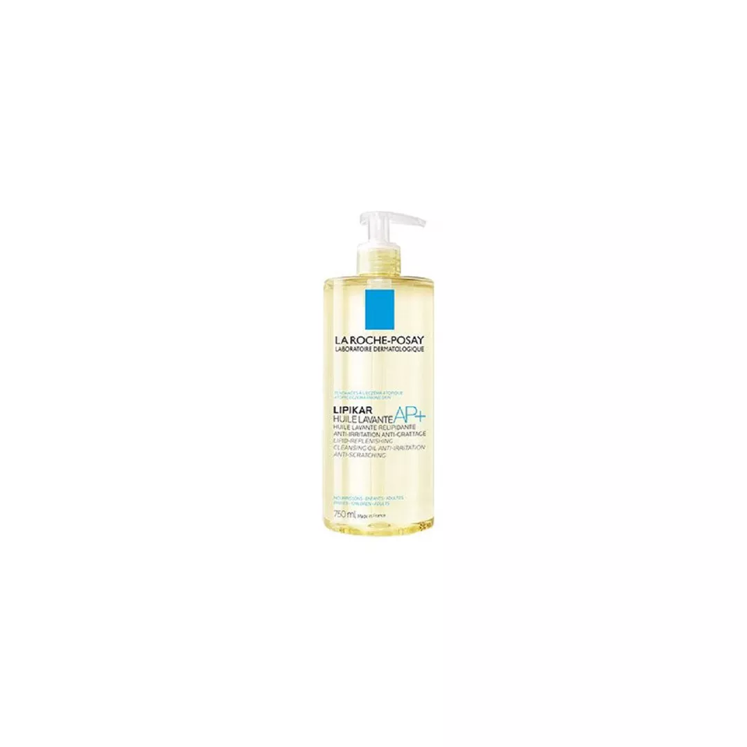 Ulei de spalare relipidant pentru pielea uscata cu tendinta atopica Lipikar AP+, 750 ml, La Roche-Posay, [],farmaciabajan.ro