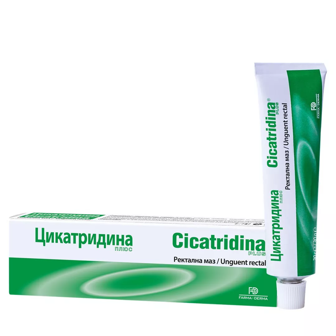 Unguent rectal Cicatridina Plus, 30 g, Naturpharma, [],farmaciabajan.ro