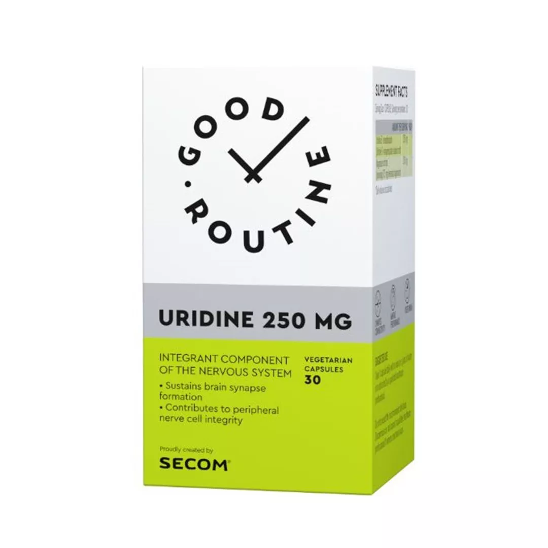 Uridine Good Routine, 250 mg, 30 capsule, Secom, [],farmaciabajan.ro