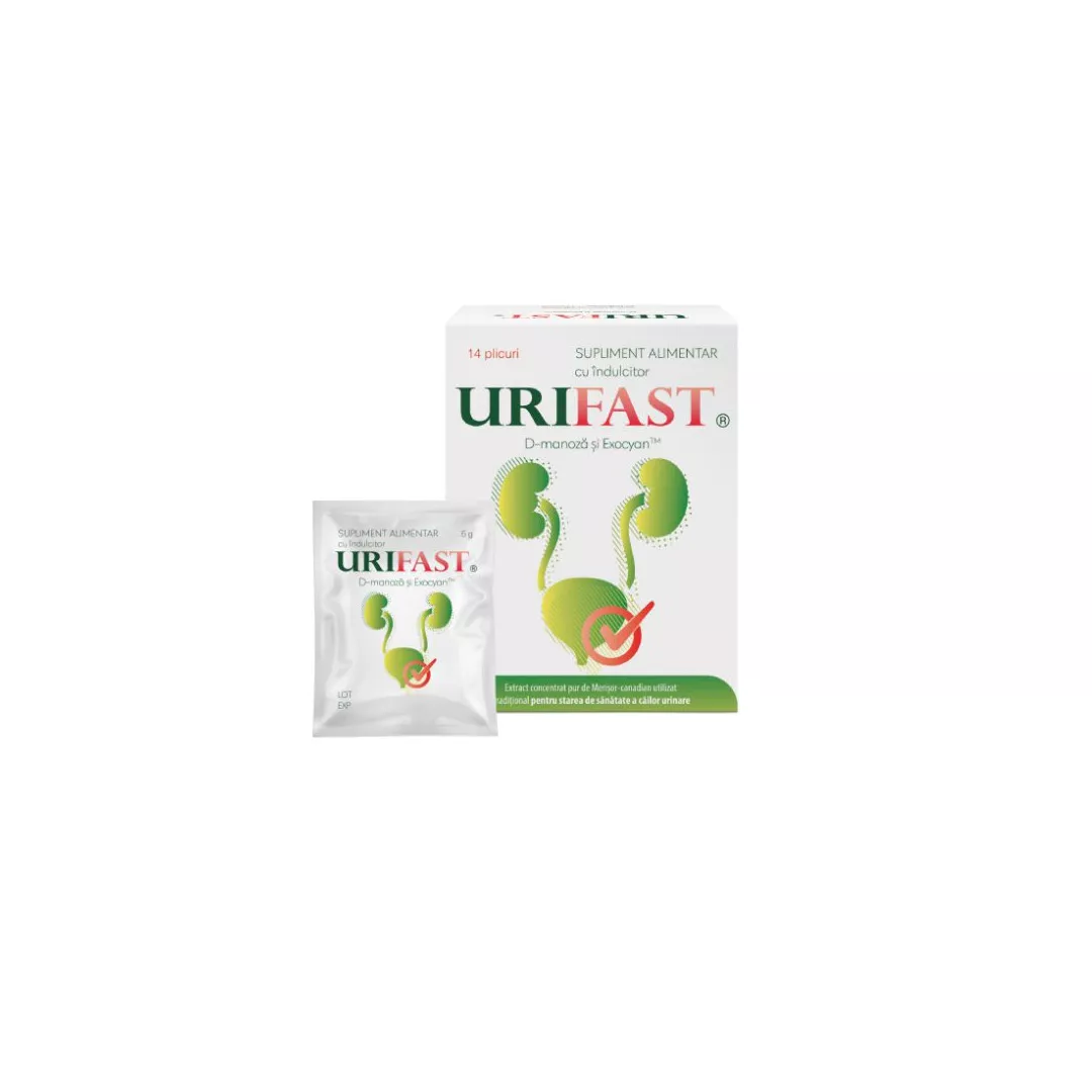 Urifast, 14 plicuri, Bionika, [],farmaciabajan.ro