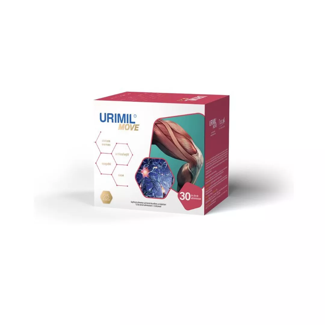 Urimil Move, 25 plicuri, Naturpharma, [],farmaciabajan.ro