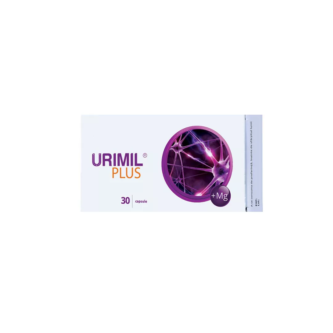 Urimil Plus, 30 capsule, Plantapol, [],farmaciabajan.ro