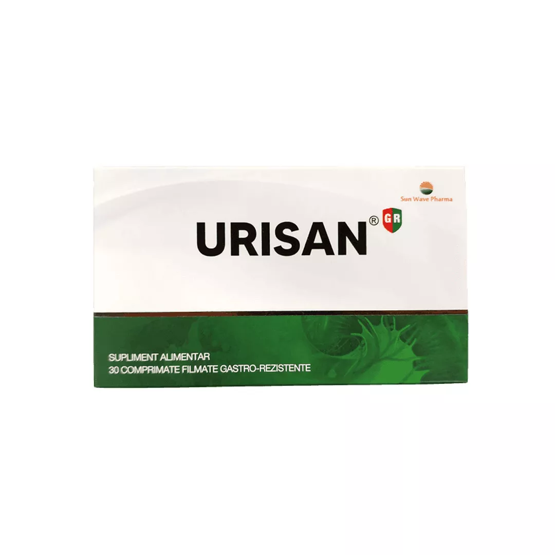 Urisan GR, 30 comprimate, Sun Wave Pharma, [],https:farmaciabajan.ro