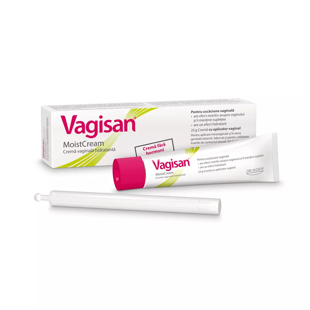 Crema hidratanta vaginala Vagisan, 25 g, Dr. Wolff, [],https:farmaciabajan.ro