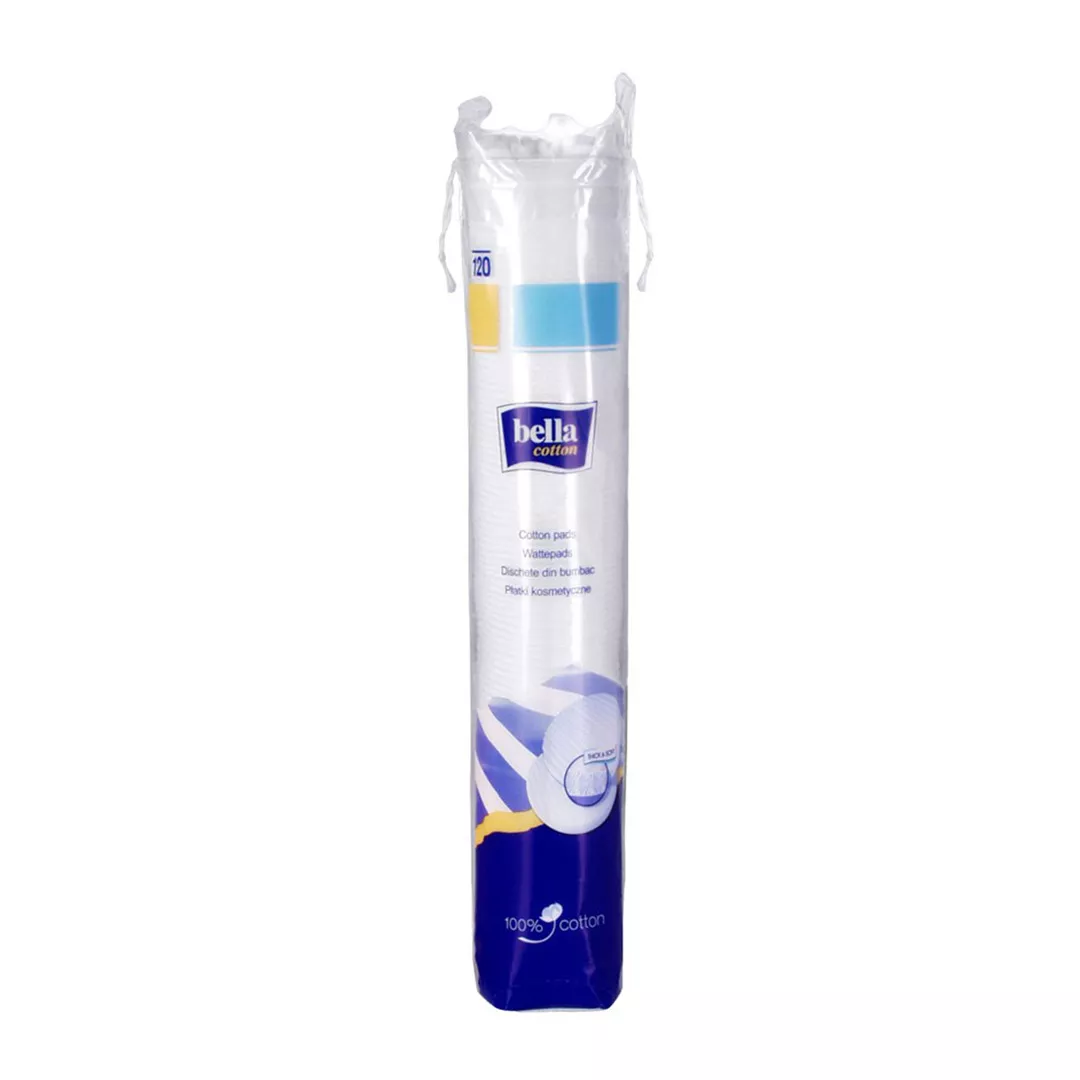Vata cosmetica rotunda, 120 bucati, Bella, [],farmaciabajan.ro