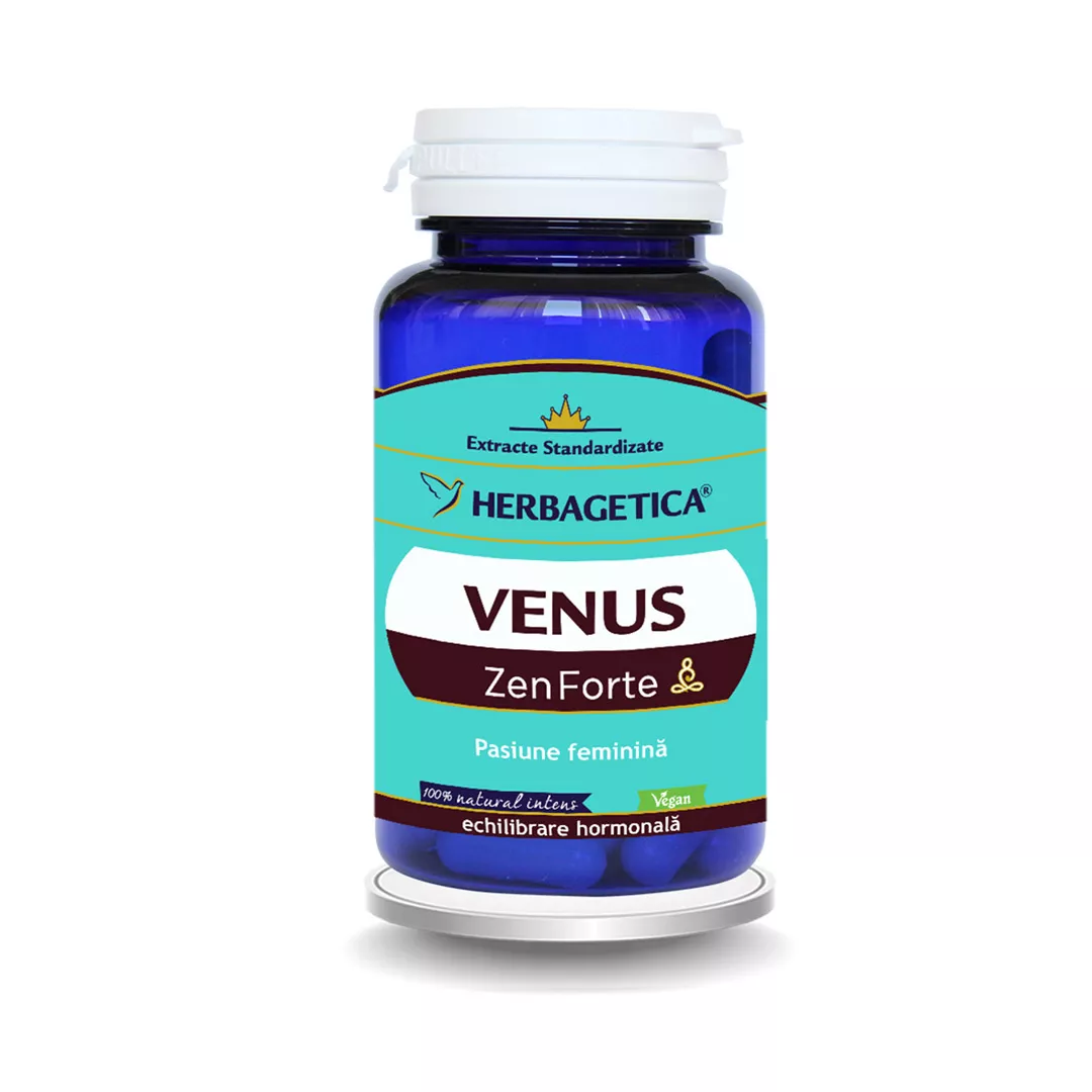 Venus Zen, 60 capsule, Herbagetica, [],farmaciabajan.ro