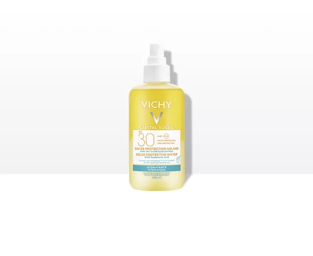 Apa de protectie solara Hidratanta Vichy Capital Soleil pentru corp SPF30, 200 ML, [],farmaciabajan.ro