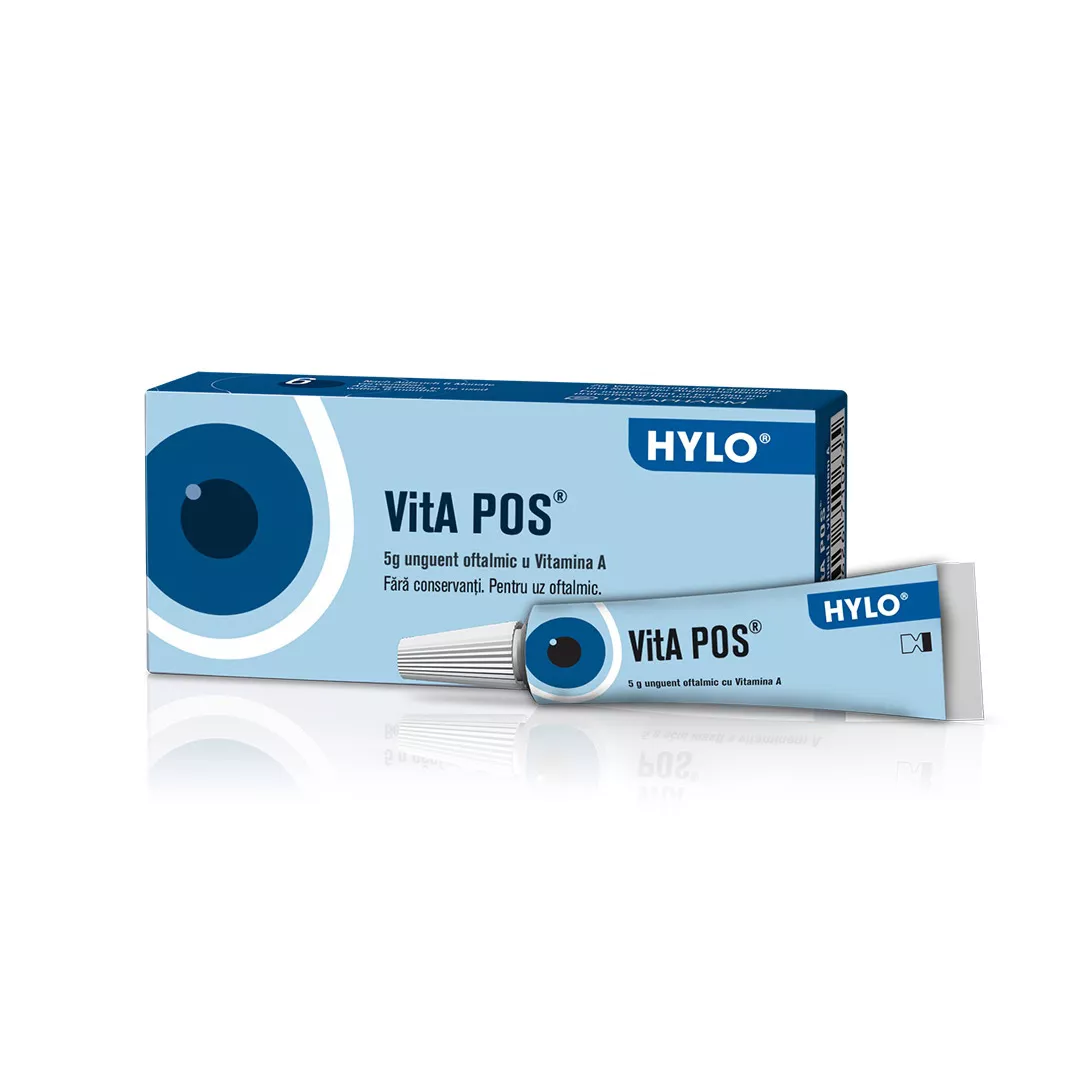 Vita-Pos Unguent Oftalmic, 5 g, AMD Nobel Pharmaceutical, [],farmaciabajan.ro