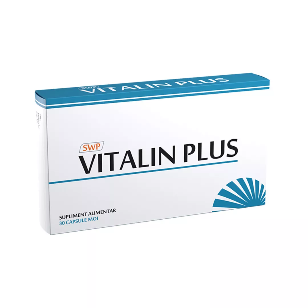 Vitalin Plus, 30 capsule, Sun Wave Pharma, [],farmaciabajan.ro