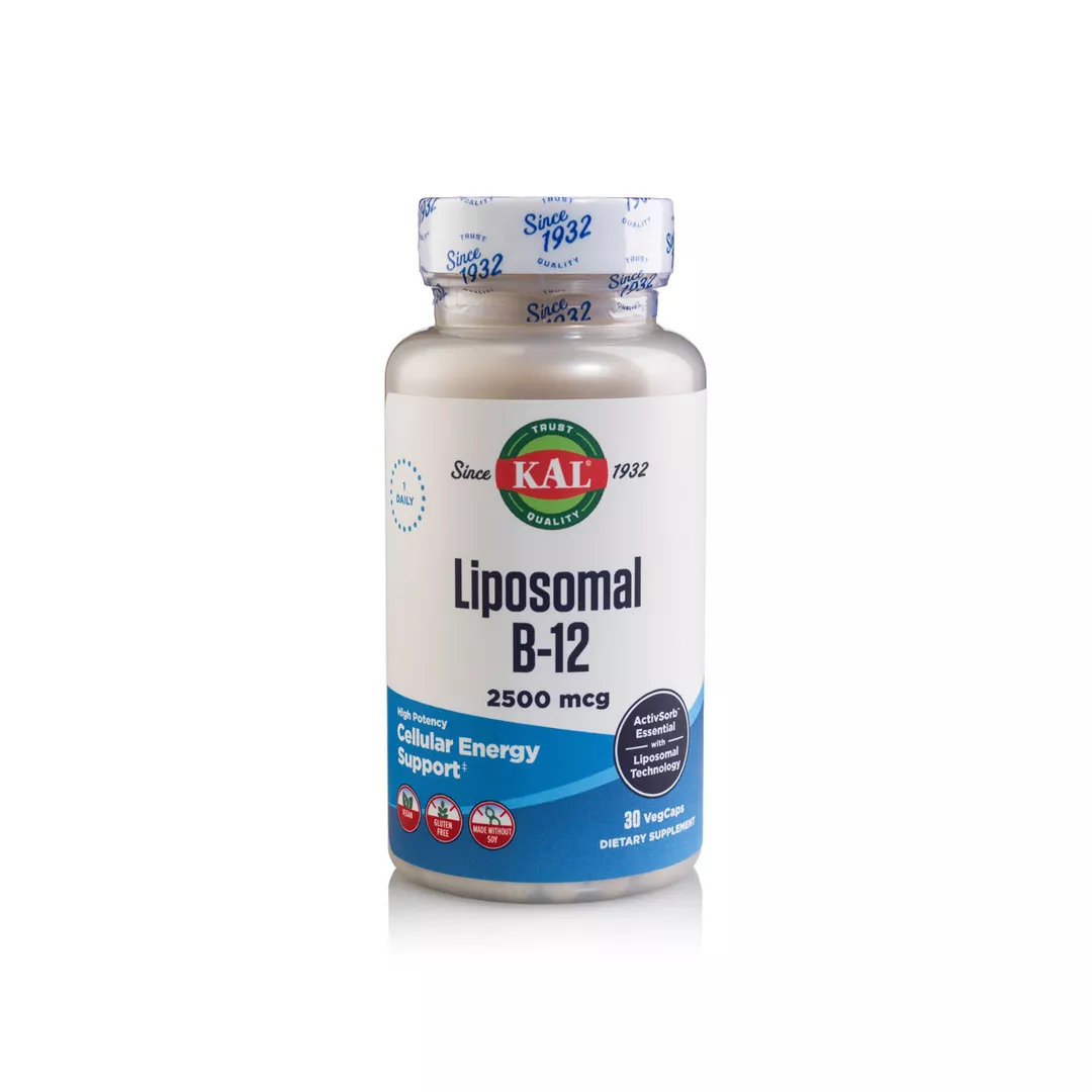 Vitamina B12 Liposomal Kal, 2500 mcg, 30 capsule vegetale, Secom, [],farmaciabajan.ro
