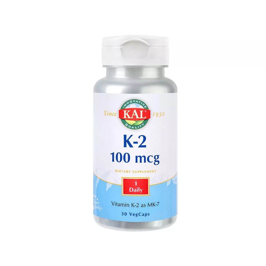Vitamina K-2, 100 mcg, 30 tablete, Secom, [],https:farmaciabajan.ro