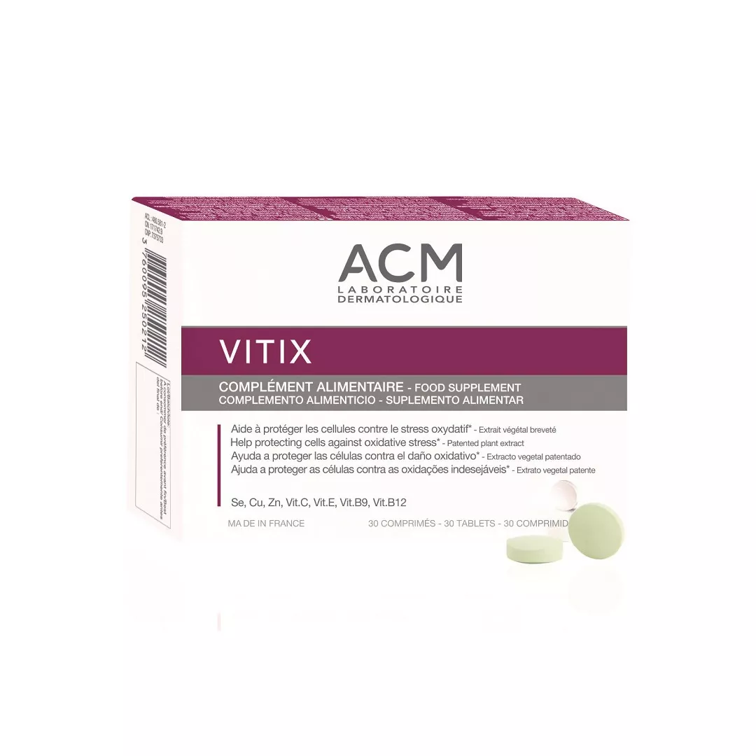 Vitix, 30 comprimate, Acm, [],farmaciabajan.ro