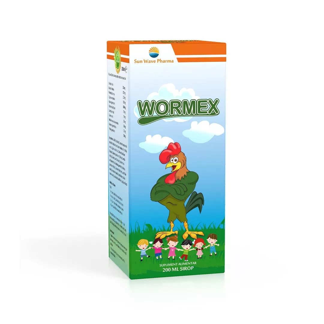 Wormex, 200 ml, Sun Wave Pharma, [],farmaciabajan.ro