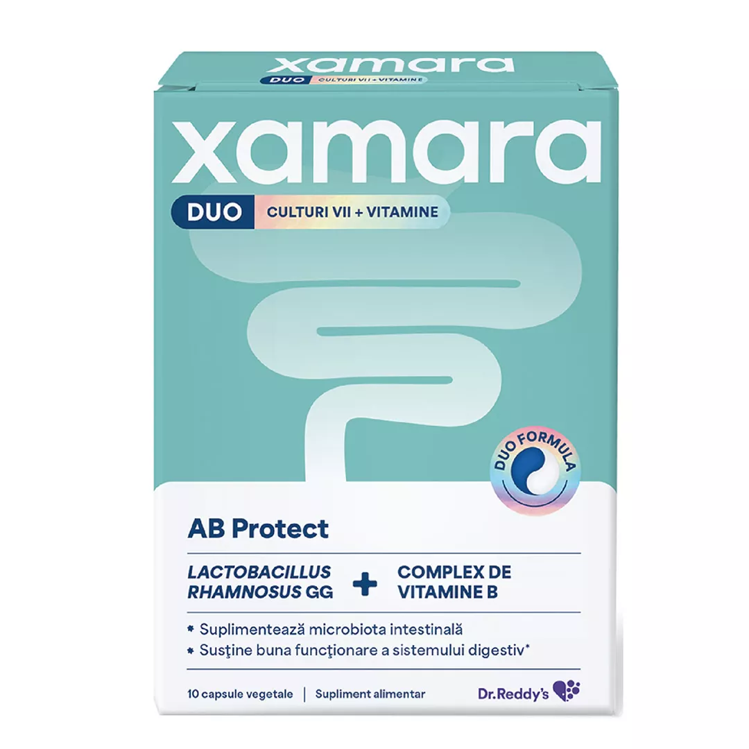 Xamara Duo AB Protect, 10 capsule, Dr. Reddys, [],farmaciabajan.ro