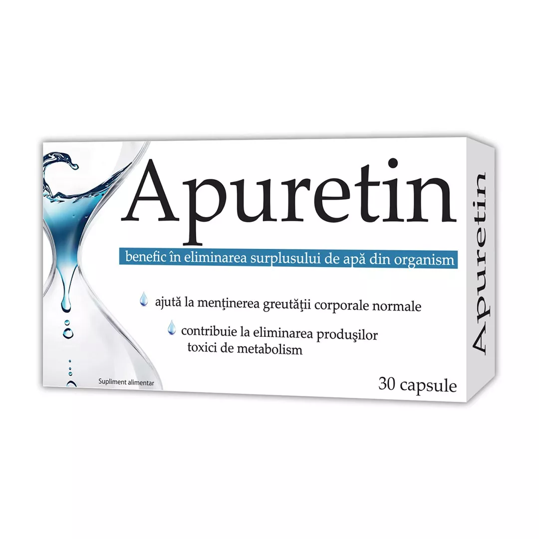 Apuretin, 30 capsule, Zdrovit, [],https:farmaciabajan.ro