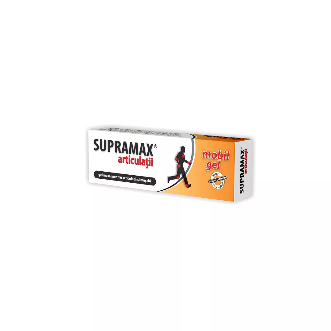 Gel masaj pentru articulatii si muschi - Supramax, 100 ml, Zdrovit, [],farmaciabajan.ro
