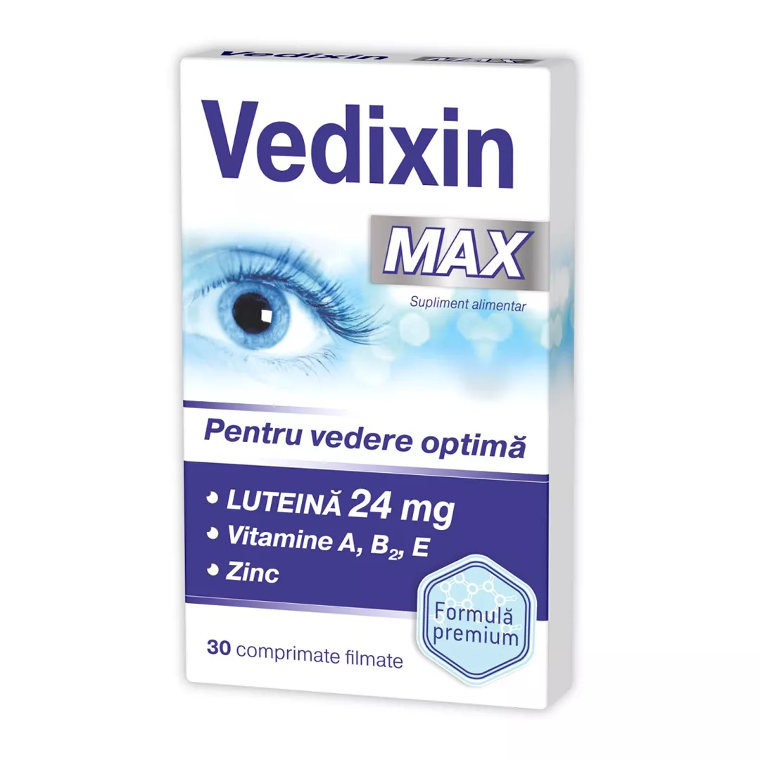 Vedixin Max pentru vedere optima, 30 capsule, Natur Produkt, [],https:farmaciabajan.ro