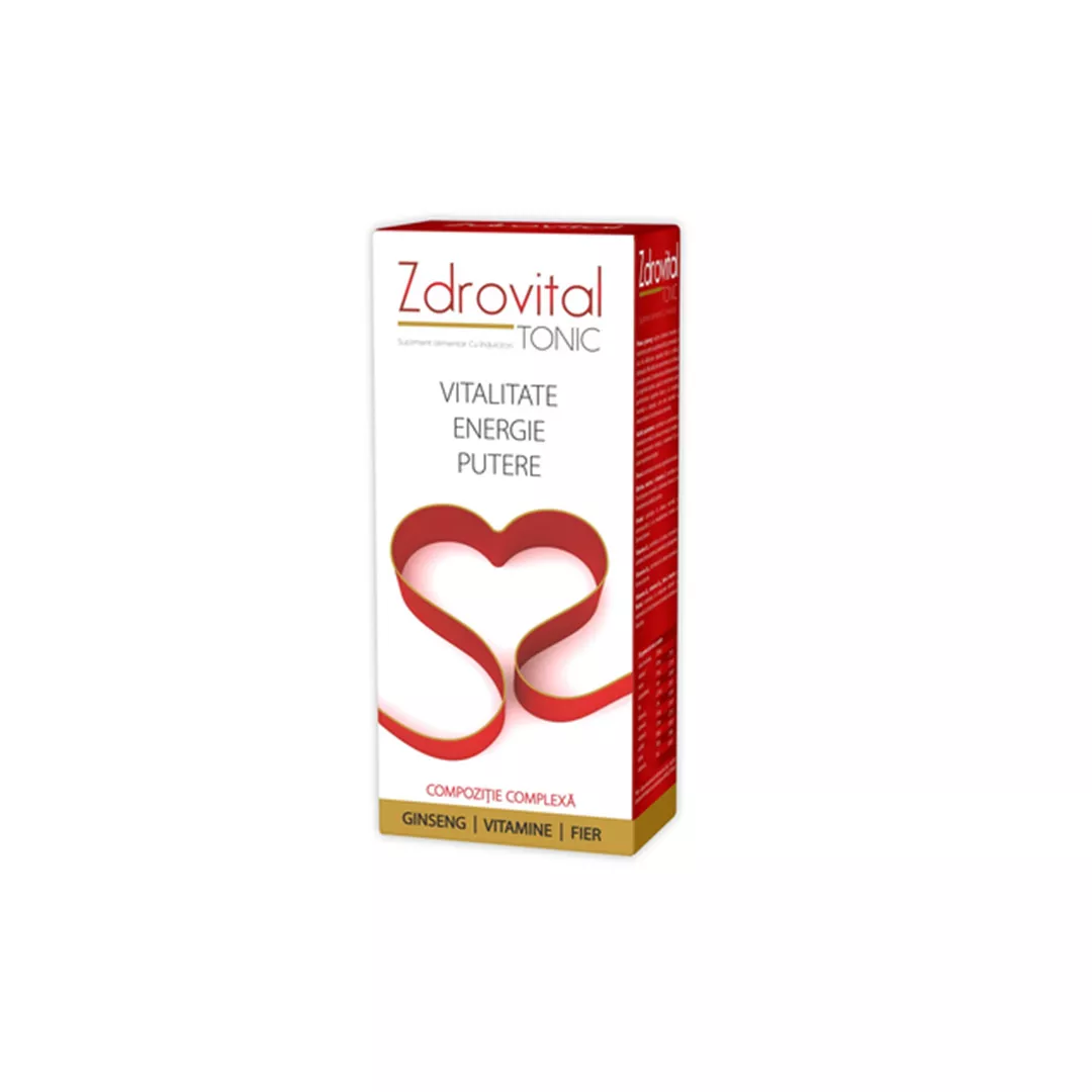 Zdrovital Tonic, 500 ml, Zdrovit, [],farmaciabajan.ro