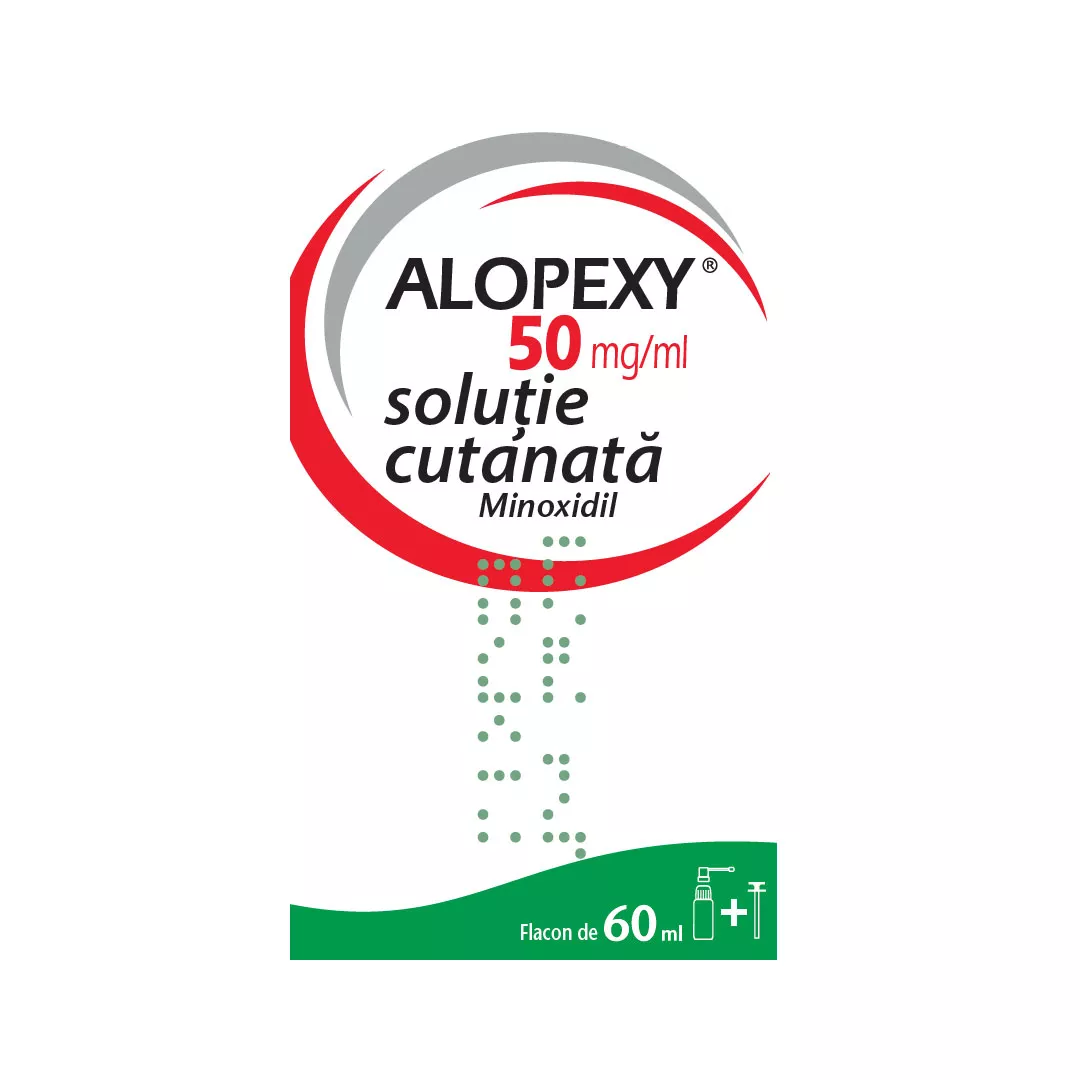 Alopexy, solutie cutanata, 50mg/ml, 60 ml, Pierre Fabre - FarmaciaBajan.ro