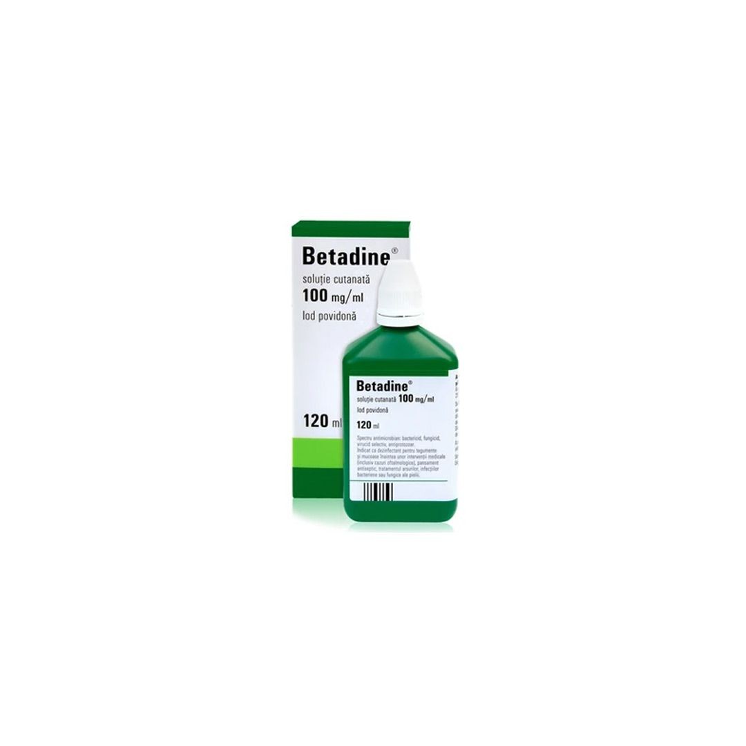 Betadine SoluÈ›ie 120 Ml Egis Pharmaceutical Farmaciabajan Ro