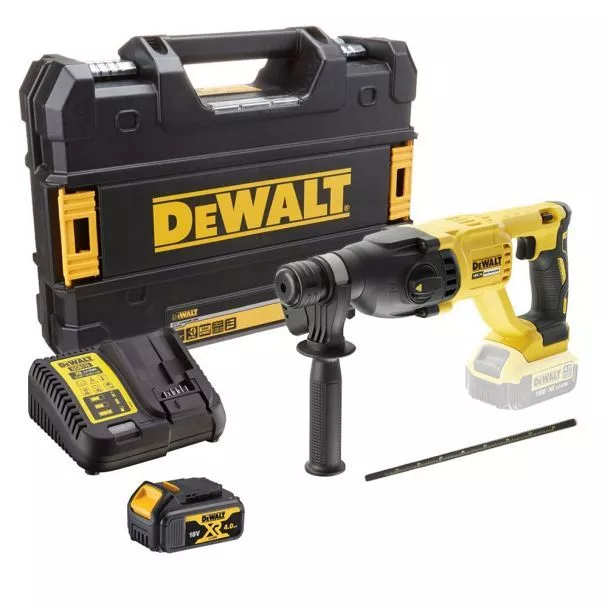 Ciocan rotopercutor Dewalt DCH133M1, SDS Plus, XR Li-Ion, 2.6 J, 18 V, 4.0 Ah, [],bricolajmarket.ro