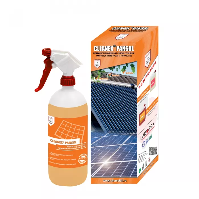 Detergent dezincrustant exterior panouri solare 1KG Cleanex Pansol LBXCLPS001, [],bricolajmarket.ro