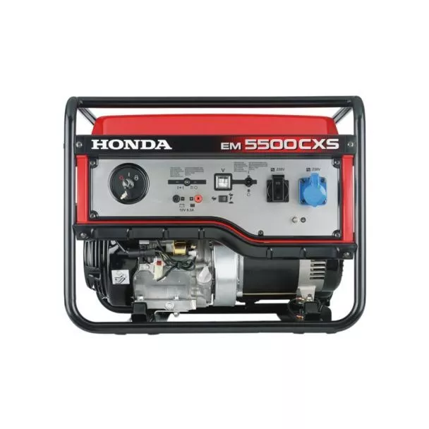 Generator de curent pe benzina Honda EM5500CXS2, portabil, monofazat, 5.5 kW, pornire electrica, [],bricolajmarket.ro