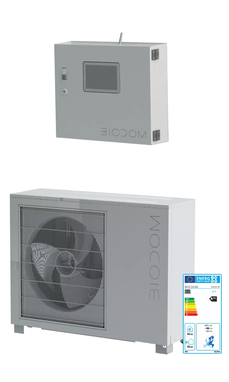 Pompa de caldura aer-apa Biodom Biobloc 12M, [],bricolajmarket.ro