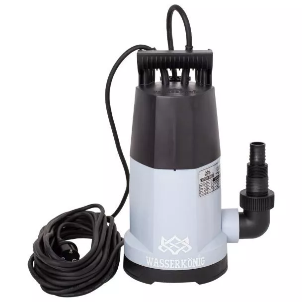 Pompa submersibila, ape curate, plastic, q max=7000l/h, hmax=7.5m, 230v, 0.4kw, flotor Pompa submersibila, ape curate, plastic, q max=7000l/h, hmax=7.5m, 230v, 0.4kw, flotor