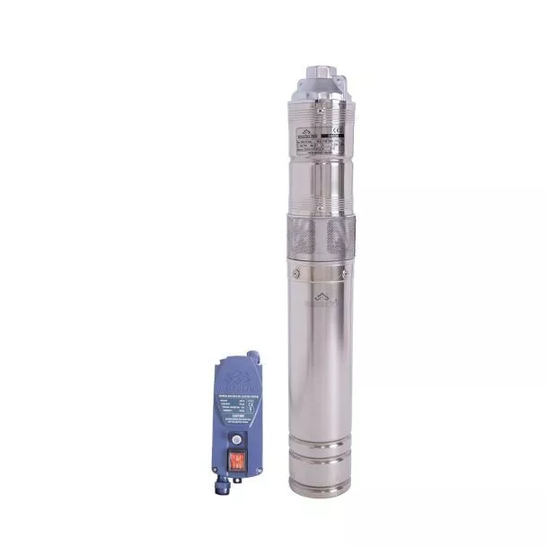 Pompa submersibila cu surub, inox, ape curate, hmax=85m, qmax=3000l/h, 1.15kw, 230v Pompa submersibila cu surub, inox, ape curate, hmax=85m, qmax=3000l/h, 1.15kw, 230v